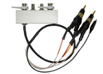Microtest Mic-F423902 - Cables de clip Kelvin (con caja BNC)