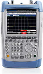 Rohde & Schwarz FSH8.08 Parte 1309.6000.08 Analizador de espectro portable con rango de frecuencia de 9 kHz a 8 GHz, preamplificador integrado para alta sensibilidad, interface USB y LAN para control remoto