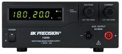 B&K Precision 1688B, Fuente Conmutada de DC. 1 a 18V, 0 a 20A, con Interface USB Para Control de PC.