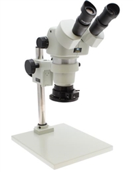 Aven 26800B-373-2 - Microscopio Binocular Con Zoom Estéreo SPZ-50 [6.75x-50x] Sobre Soporte Con Anillo De Luz LED Y Polarizador Ajustable