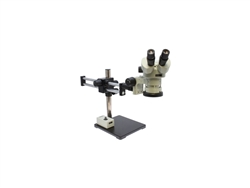 Aven 26800B-373-6 - Microscopio Binocular Con Zoom Estéreo SPZ-50 [6.75x-50x] En Soporte De Brazo Doble Y Luz LED Integrada