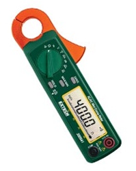 Extech 380941 - Minipinza amperimétrica de CA/CC de 200 A Pinza miniatura de alta resolución con voltaje, frecuencia y resistencia