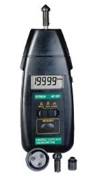 Extech 461891 - Tacometro de Contacto, Mediciones rápidas y precisas de rpm y velocidad superficial a 20.000 rpm