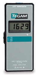 Tegam 875C Temometro económico de una entrada para termopares tipo T, rango de temperatura de -200 a 400 oC, resolución de 0.1 o 1 oC