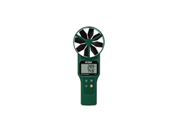 Extech AN300 - termoanemómetro CFM/CMM de paletas grandes Mide la velocidad del aire, el flujo de aire y la temperatura