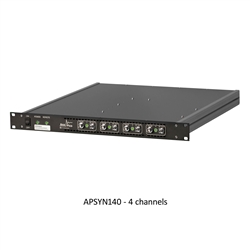 Anapico APSYN140-4 - Sistema de sintetizador de banda ancha multicanal de 4 canales de 100 kHz a 43,5 GHz
