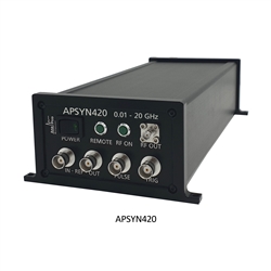 Anapico APSYN420-1 - Sintetizador de 1 canal de bajo ruido de 0.01 a 20 GHz