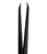 Botron B09904 - Pinzas puntiagudas inclinadas negras 4.7 " L, Vestamid 25% fibra de vidrio
