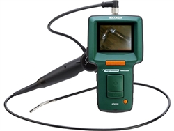 Extech HDV540 - videoscopio articulado de alta definición Cámara de 6 mm de diámetro, auricular articulado con cable y monitor LCD TFT a color de 3,5 "
