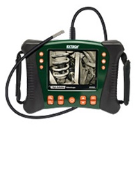 Extech HDV620 - kit de videoscopio HD con monitor HDV600 y sonda semirrígida de 5,8 mm Cámara de inspección con semirrígida de 5,8 mm, FOV de 60°, sonda macro (1 m)
