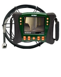 Extech HDV650-30G - kit de fontanería HD VideoScope con monitor HDV600 y sonda de 30 m Cámara de inspección con cabezal de cámara de 25 mm, FOV de 60°/sonda de profundidad de campo larga (30 m)