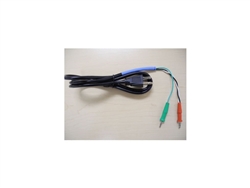 Compliance West HTT-1RC - Juego de cables HTT-1R: incluye cable banana rojo y verde y 00-GGLBB
