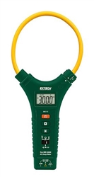 Extech MA3110 - Pinza amperimétrica flexible de CA de verdadero valor eficaz de 3000 A de 11" con LCD