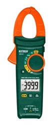 Extech MA445 400A - Pinza amperimétrica de CA/CC de verdadero valor eficaz de 400 A + NCV