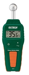 Extech MO57 - Medidor de humedad con sensor esférico sin clavija para mediciones no invasivas en madera y otros materiales de construcción