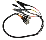 Microtest Mic-F423501 - Cables de clip Kelvin