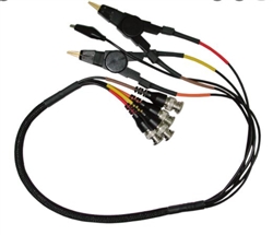 Microtest Mic-F423501 - Cables de clip Kelvin