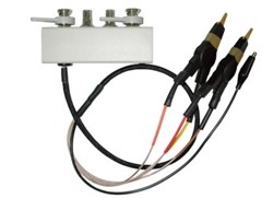 Microtest Mic-F423902 - Cables de clip Kelvin (con caja BNC)