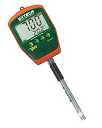 Extech PH220-S - Medidor de pH de palma a prueba de agua con temperatura