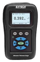 Extech TKG150 - Medidor de espesor/registrador de datos ultrasónico digital robusto y compacto para mediciones de espesor no destructivas