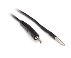Extech TP830 - Sonda de termistor (-22 a 158 °F/-30 a 70 °C) Sonda de termistor de acero inoxidable de 0,78" (2 cm) con cable de 39" (1 m)