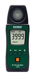 Extech UV505 - medidor de luz UV-AB de bolsillo de fuentes de luz naturales y artificiales