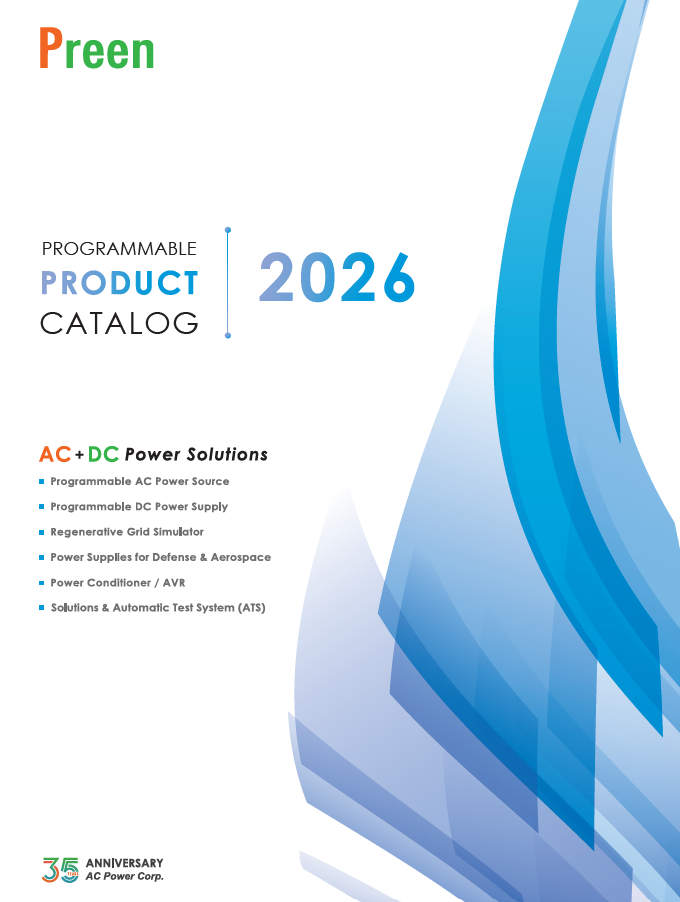 Catálogo de PREEN Fuentes de Poder AC/DC 2026