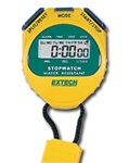 Extech 365510 Reloj cronometro Cronometro LCD digital más calendario y alarma