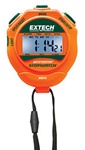 Extech 365515-NIST Reloj/cronometro con pantalla retroiluminada Cronometro LCD digital más calendario y alarma, incluye certificado de calibracion NIST.