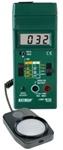 Extech 401025 - Medidor de Luz, Fotómetro luxómetro/bujía pie Incluye salida analógica y función de respuesta rápida/lenta