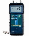 Extech 407910 - Manómetro de presión diferencial para trabajos pesados (29 psi) Medidor de presión diferencial/medidor de amplio rango (de 0 a 29 psi) con 8 unidades de medida seleccionables