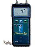 Extech 407910-NIST - Manómetro de presión diferencial de servicio pesado (29 psi) con Certificado NIST