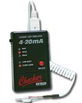 Extech 412440-S - Comprobador de fuente de calibración Comprobador de bolsillo fácil de usar para simular bucles de corriente