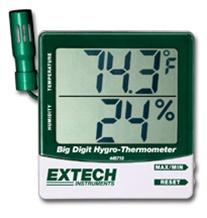 Extech 445715 - Higrometro-Termometro con sensor remoto