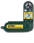 Extech 45158 - Mini Anemometro con medición de Humedad Relativa y Temperatura
