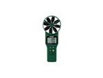 Extech AN310 - anemómetro/psicrómetro CFM/CMM de paletas grandes Mide la velocidad del aire, el flujo de aire, la humedad relativa, el bulbo húmedo y el punto de rocío