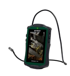 Extech BR90 - cámara de inspección con boroscopio Bobinas de cable de cuello de ganso compactas, portátiles y flexibles para facilitar las inspecciones y el almacenamiento