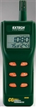 Extech CO250, Medidor portable de Dióxido de Carbono CO2, con registro de datos y puerto RS232. Mide además temperatura, humedad, dew point, y bulbo humedo