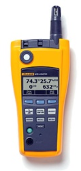Fluke 975 Medidor de Calidad Aire, Mide y Guarda Datos (datalogger), de Temperatura, Humedad, CO, CO2. Flujo y Velocidad de Aire con Sonda Opcional.