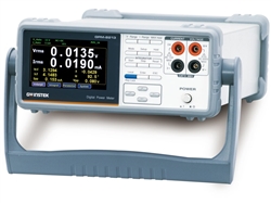 GW Instek GPM-8213 Medidor de Potencia de Una Fase. Cumple con las especificaciones de la norma IEC 62301 para medidas de voltaje, corriente (0.1 uA)  y potencia (1mW).