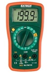 Extech MN36 - Mini Multimetro Digital con 10 Funciones incluye medición de Temperatura