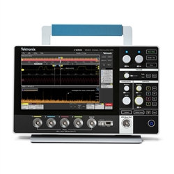Tektronix MSO24 2-BW-200 - Osciloscopio de señal mixta de 200 MHz, 4 canales analógicos, frecuencia de muestreo de 2,5 GS/s con longitud de registro de 10 Mpts