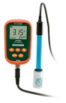 Extech PH300 - Kit impermeable de pH/mV/Temperatura Medidor 3 en 1 con rendimiento de calidad de laboratorio