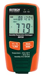 Extech RHT20 - Registrador de Humedad y Temperatura (Datalogger) con LCD