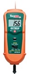 Extech RPM10-NIST - Tacómetro de foto/contacto con termómetro infrarrojo incorporado con Certificado NIST