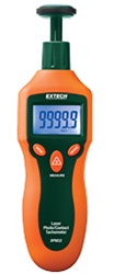 Tacómetro Láser Digital DT-2234C+ - Rango 2.5 A 99,999 Rpm - Sin Contacto, Con Pantalla LCD - Incluye Cintas Reflectantes - Para Motores, Ventiladores, Máquinas